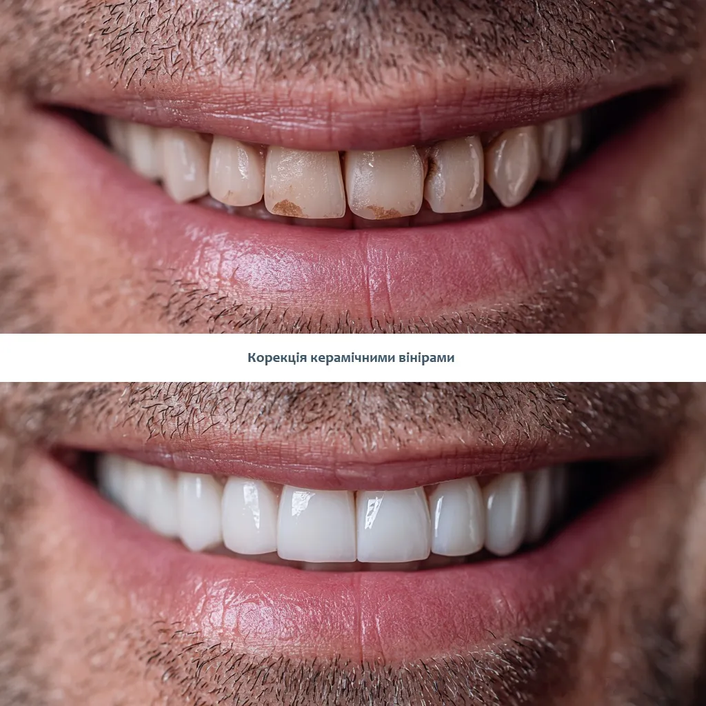 Ультратонкі керамічні вініри преміум класу Київ